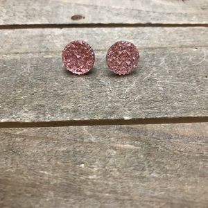 3 for $15 Handmade Peach Druzzy Earrings